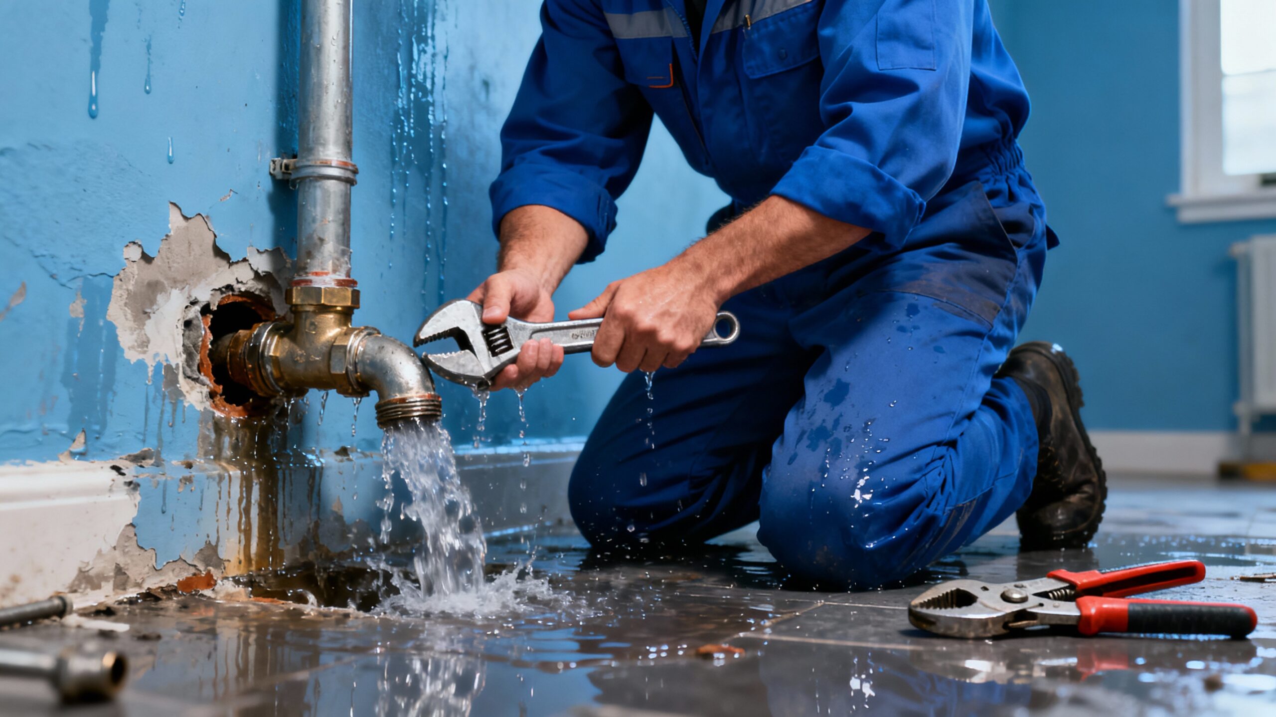 Rohrbruch Reparatur